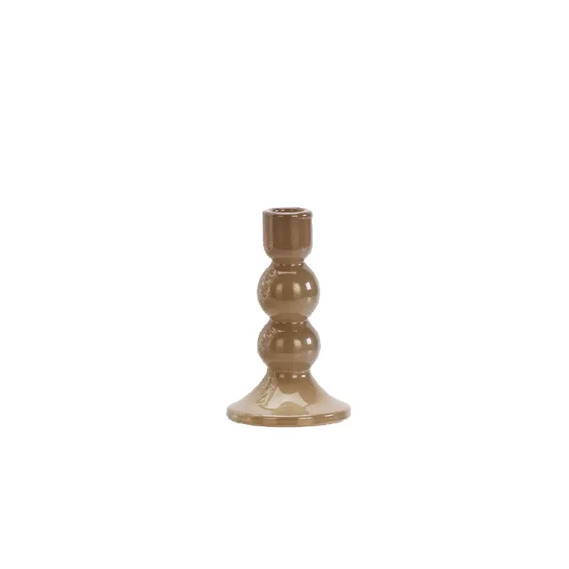 Portavelas Noelia - Taupe en Beige - Velas y Portavelas, Uruguay | Walnut, vista 3