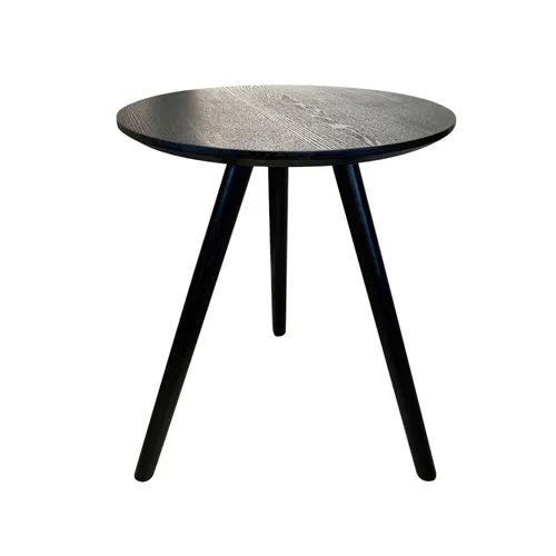 Mesa auxiliar Mid Century - Negra en Negro - Mesas de living, Uruguay | Walnut