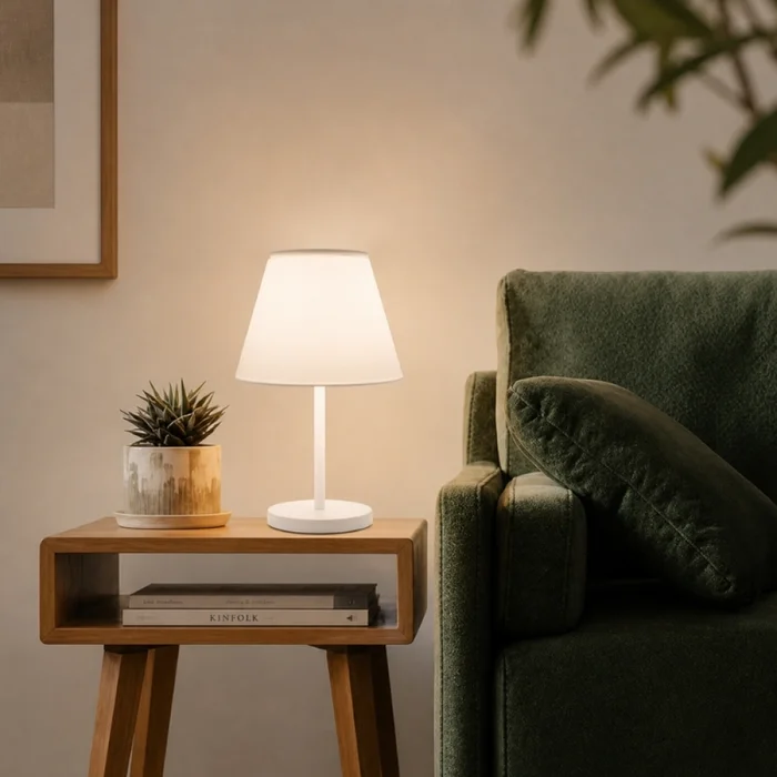 Luminaria de Mesa Sira en Blanco - Lámparas de mesa, Uruguay | Serlux, vista 3