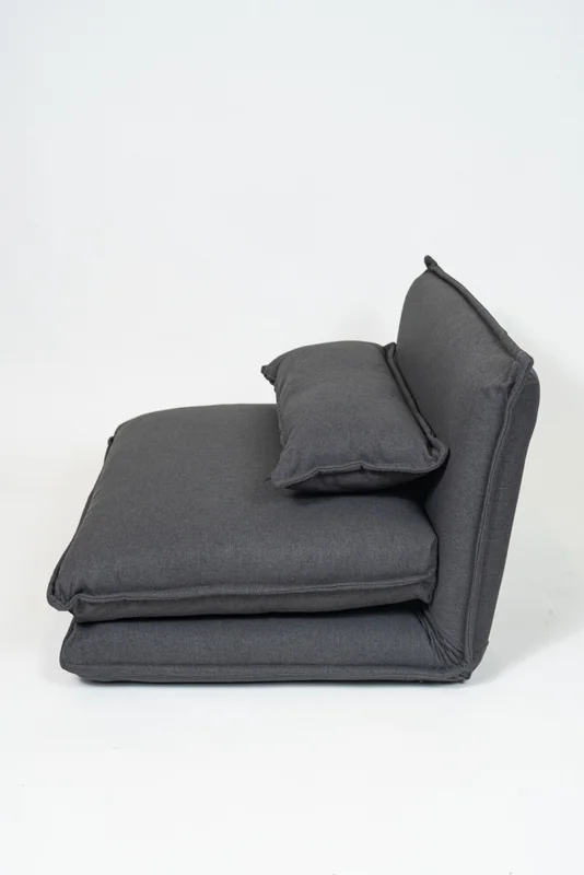 Sofá Cama 1 Plaza Juli - Negro en Negro - Sillones y sofás, Uruguay | Indian, vista 4