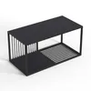 Mesa Ratona Metal Negro Olivia en Negro - Mesas de living, Uruguay | Divino, vista 3 de 6