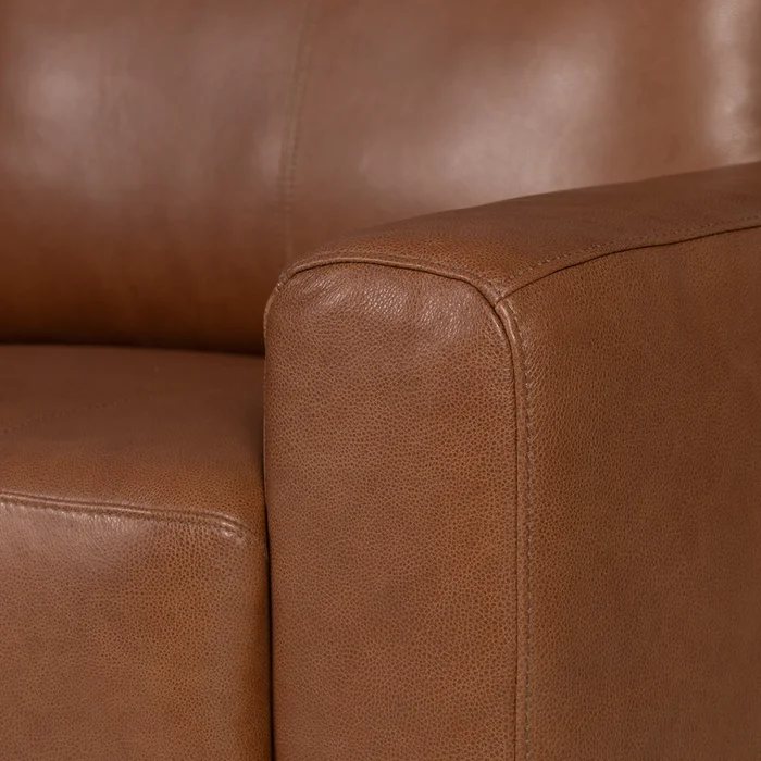Rinconera Como - Cuero Advanced - 2 + Chaise izquierdo - Maverick Telha (Preventa) en Marrón - Sillones y sofás, Uruguay | Nyr, vista 4