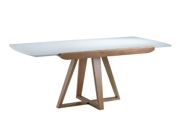 Mesa extensible Ella en Blanco - Mesas de comedor, Uruguay | Arquetipo, vista 5