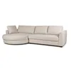 Rinconera Lotus - Tela Microfibra - Chaise Izquierdo - 12073 (Greige) en Beige - Sillones y sofás, Uruguay | NYR, vista 2 de 8