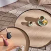 Mesa de centro Nenet Ø 84 cm en Natural, Negro - Mesas de living, Uruguay | Kavehome, vista 3 de 6
