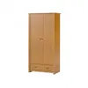 Ropero 2 puertas 1 cajón - Color Madera - Línea Colonial en Madera natural - Roperos y placares, Uruguay | Ecowood, vista 1 de 8