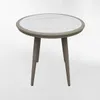 MESA DE EXTERIOR CLOUD Blanco CIRCULAR - Mesas de comedor, Uruguay | Viasono, vista 3 de 3
