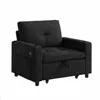 Sofá cama Mateo en Negro - Sillones y sofás, Uruguay | New York Home, vista 1 de 4
