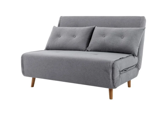 Sofá Cama DREAMS 2 Plazas - Gris en Gris - Sillones y sofás, Uruguay | Finkel, vista 2
