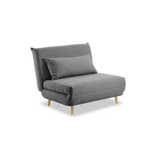 Sillón Cama Individual UNO - Gris en Gris - Butacas, banquetas y puffs, Uruguay | Samic