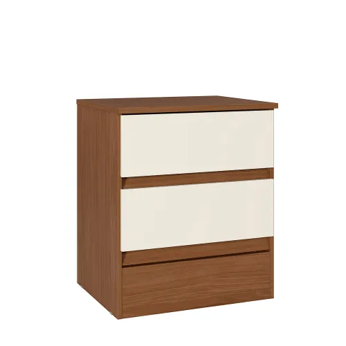 Mesa De Luz Fit 2 Cajones Moderna 100% Mdp - Mesas de luz, Uruguay | Muebles Express