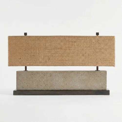 Lámpara de Mesa Horizon Concrete en Gris - Lámparas de mesa, Uruguay | La Perla