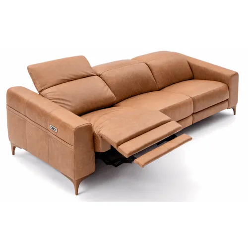 SOFA CORINA ELÉCTRICO LA PAZ CAMEL en Marrón - Sillones y sofás, Uruguay | Masinfinito Casa