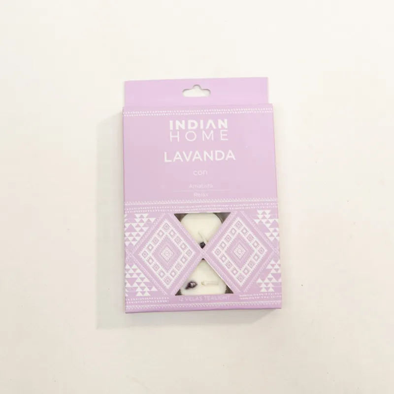 Vela Tealight Boho X 12un. - Estampado 1 en Multicolor - Velas y Portavelas, Uruguay | Indian