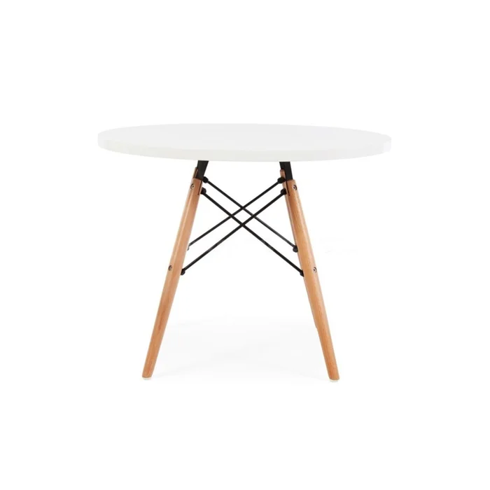 Mesa Redonda Eames - Blanca en Blanco - Mesas de comedor, Uruguay | Berna home