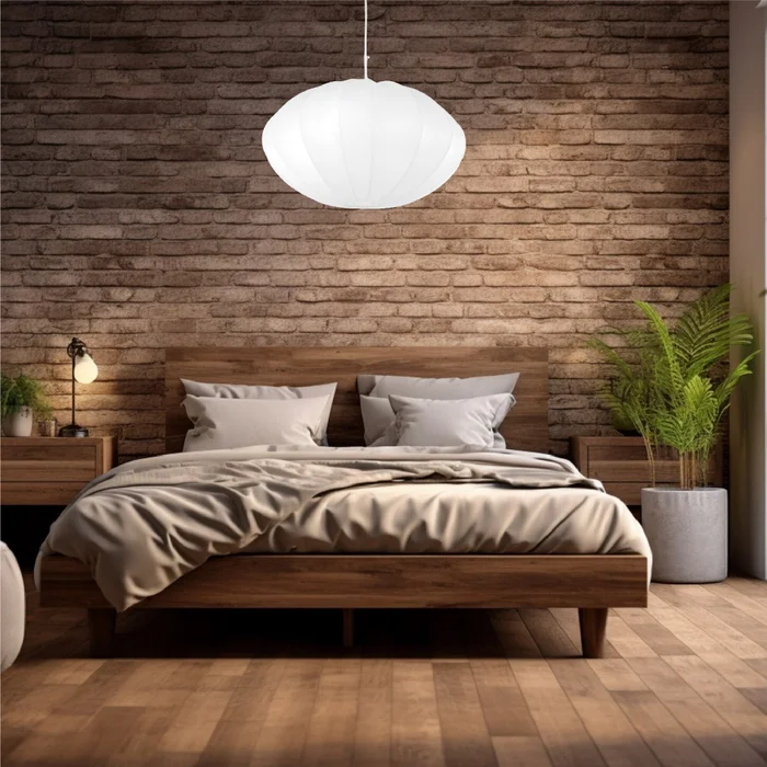 Luminaria Colgante Luvo Big Blanca ø 60 cm en Blanco - Lámparas colgantes, Uruguay | Serlux, vista 2