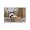 Cama 1 Plaza Madera Maciza Linea Mexicana - Natural en Madera natural - Dormitorio, Uruguay | Rústico Hogar, vista 3 de 3
