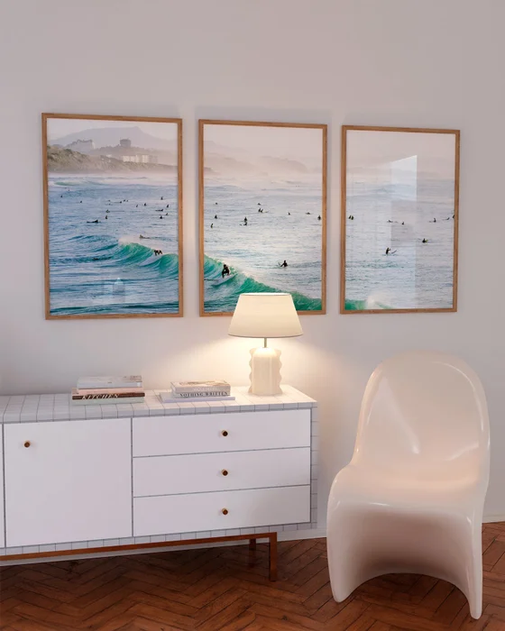 Surf tríptico - Láminas, Uruguay | La Cuadrería