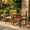 Silla Apilable con Brazos - Milano - Jatobá en Madera natural - Muebles para el exterior, Uruguay | Rústico Hogar, vista 2 de 2
