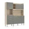 Mueble De Cocina Kit Completo Puertas Cajones Amoblamiento en Gris - Respaldos de cama, Uruguay | Soy Hogar, vista 4 de 10