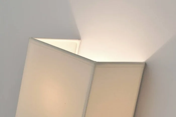Aplique simple blanco en Blanco - Iluminación, Uruguay | La Perla, vista 2