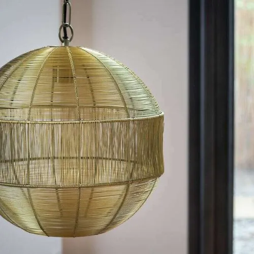 LAMPARA DE TECHO METAL GLOBE - Lámparas colgantes, Uruguay | La Iberica