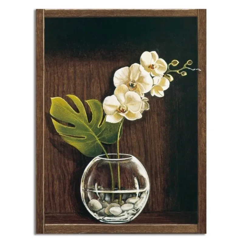 CUADRO CANVAS 30x40cm JARRÓN VIDRIO - Decoración de pared, Uruguay | Decohogar