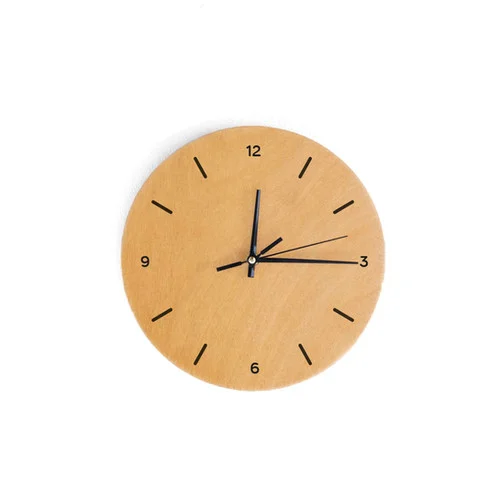 Reloj Praga en Madera natural - Decoración de pared, Uruguay | Benteveo, vista 8