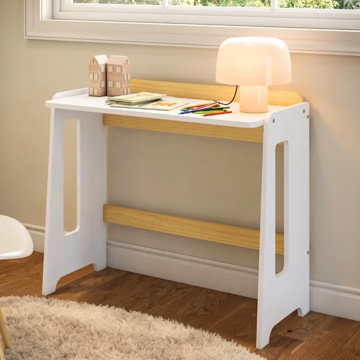Escritorio Madera y MDF - Petit en Blanco - Escritorios, Uruguay | Rústico Hogar