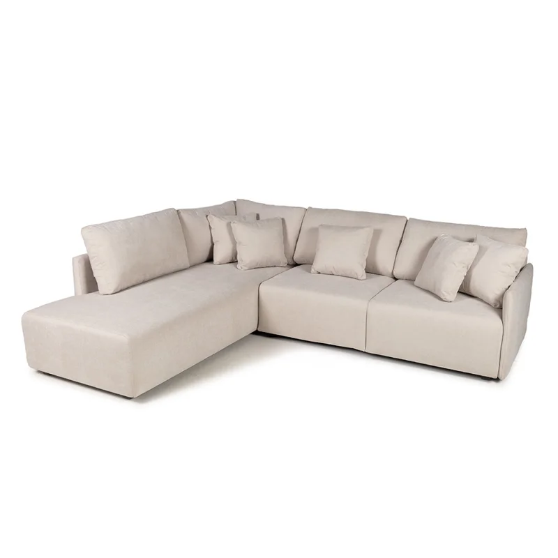 Rinconera Modulare - Tela Microfibra - Chaise izquierdo - FX4-10 (Beige) en Beige - Sillones y sofás, Uruguay | Nyr, vista 7