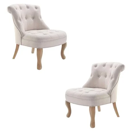 Promo 2 Butacas Luis XV en Beige - Butacas, banquetas y puffs, Uruguay | La Cueva Muebles, vista 12