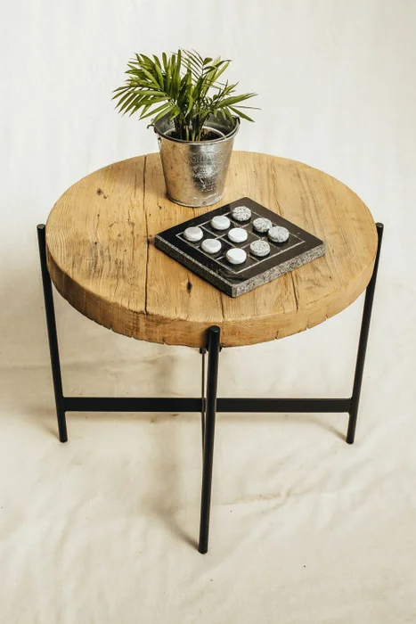 Mesa Yo - Zainas en Madera natural - Mesas de living, Uruguay | Zainas