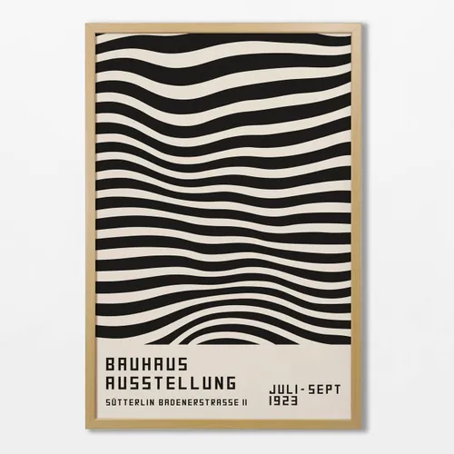 Bauhaus - Black stripes en Multicolor - Láminas, Uruguay | La Cuadrería