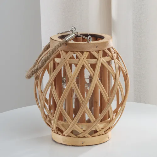Fanal Oval Mango Cuerda 18x19 - Velas y Portavelas, Uruguay | Tiendas Montevideo