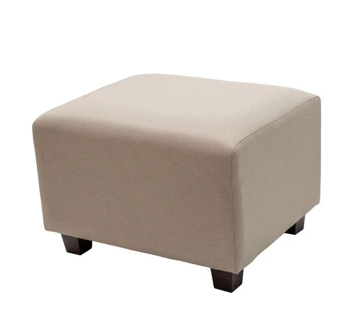 BANQUETA RECTANGULAR - TELA PET FRENDLY BEIGE en Beige - Butacas, banquetas y puffs, Uruguay | Champagne Home