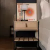 Mesa de Luz James (Crudo/Hierro Negro) - Mesas de luz, Uruguay | Berna home, vista 3 de 3