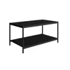 Mesa de Centro Ratona Rectangular Tapa Doble (Negro y Hierro Negro) - Mesas de living, Uruguay | Berna home, vista 1 de 3