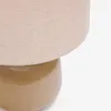 Lámpara de mesa Tay de cerámica verde y lino beige en Beige - Lámparas de mesa, Uruguay | Kavehome, vista 5 de 6