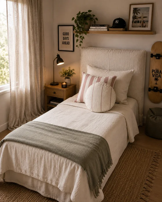 Almohadon Cala en Gris - Textiles, Uruguay | Decilo con Alma, vista 5