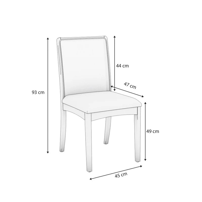 Silla Lara - Madera Maciza Ratan en Madera natural - Sillas, Uruguay | Balton, vista 4