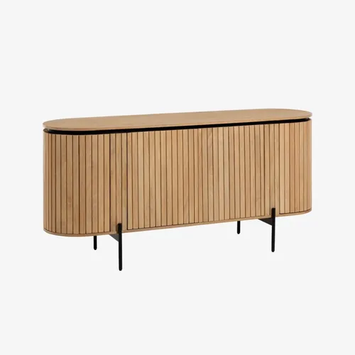 Aparador Licia 170 x 80 cm de madera maciza de mango en Madera natural - Aparadores y recibidores, Uruguay | Kavehome