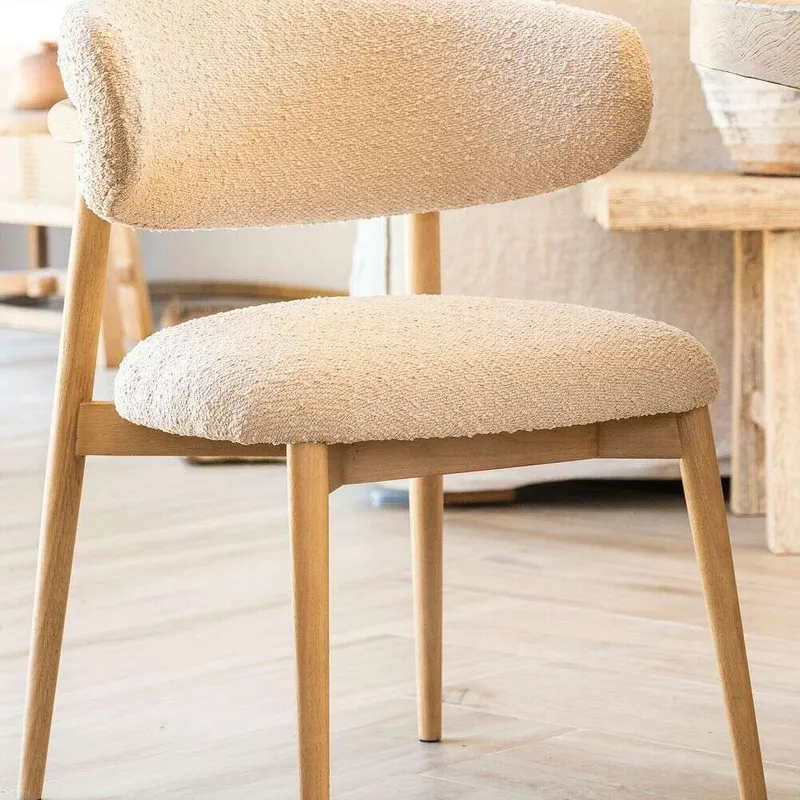 SILLA ALLEGRA - FRESNO NATURAL en Off-white - Sillas, Uruguay | La Iberica