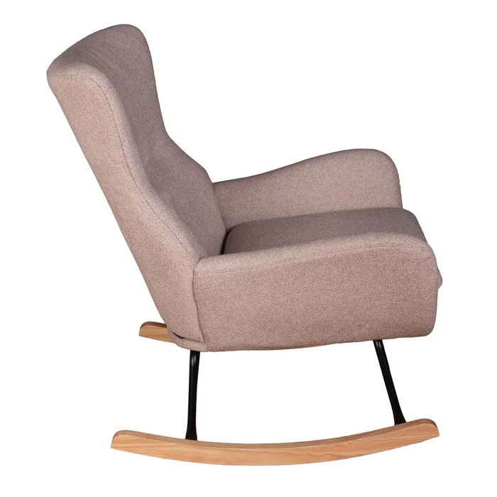 Mecedora 1 Cuerpo Tela Natural-beige Alba Beige en Beige - Sillones y sofás, Uruguay | Divino, vista 3