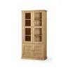 Cristalero - 4 Puertas - Línea Oslo - Natural en Madera natural - Bibliotecas, Uruguay | Ecowood, vista 1 de 4