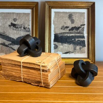 Anclaje decorativo en madera negra - Decoración, Uruguay | Dreams On Time, vista 3
