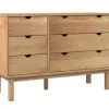 Comoda 6C Mel/Gris Linea Nordica en Madera Maciza - Cómodas, Uruguay | Que Sal Muebleria, vista 13 de 15