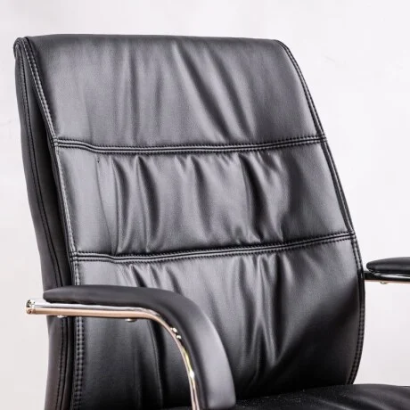 Silla De Oficina Bali - Negro en Negro - Escritorios y sillas de escritorio, Uruguay | Aihaus, vista 2