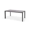 Mesa De Aluminio Para Jardín - Urbanite - 160x90 - Gris en Gris - Mesas de comedor, Uruguay | Ecowood, vista 1 de 5