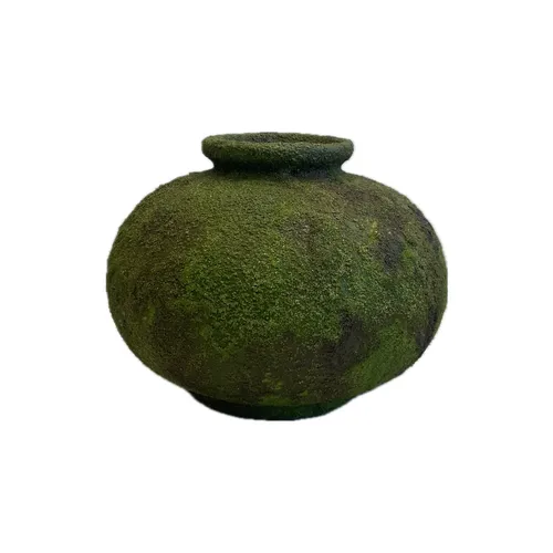 Jarrón Bola Chico Verde en Verde - Jarrones, Uruguay | Tutto Deco