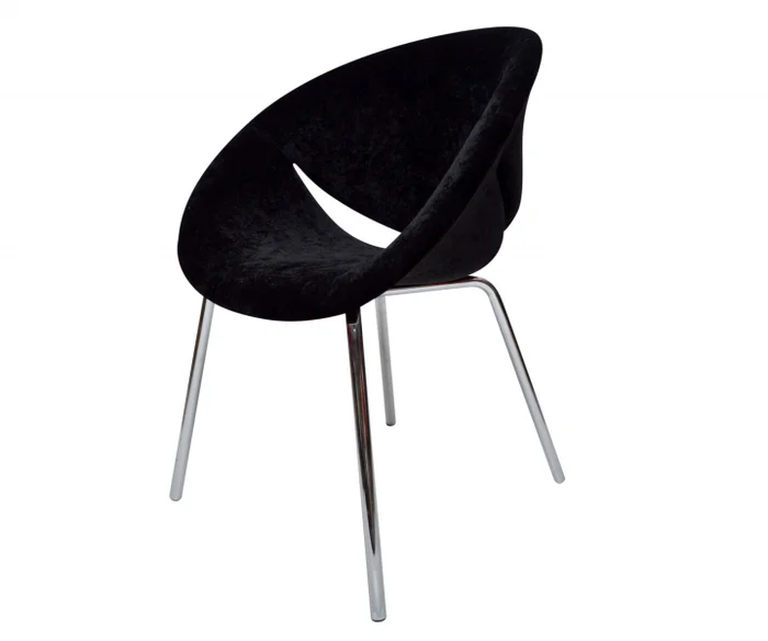 SILLA B189-5 TELA S9 Y PP BLACK 62X54X43HX80H en Negro - Sillas, Uruguay | Vinibel